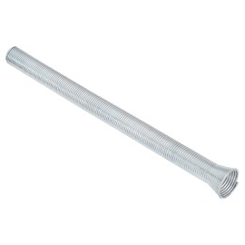 sourcing map 13.78''x0.76'' Spring Tube Bender for Pipe O.D. 3/4'', Bending Spring for Copper Tubing, Spiral Spring Bender for Copper, Aluminum and Thin Wall Steel Tubing, Silver