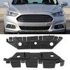 2Pcs Front Bumper Brackets Retainer DS7Z 17C947 A Right Left