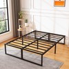 XINXINYAN 18 Inch Queen Bed Frame, No Box Spring Needed,