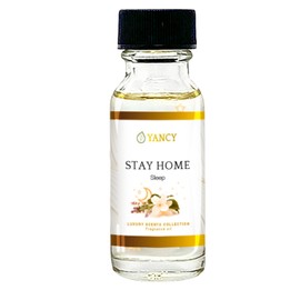 YANCY Stay Home Luxury Collection Fragrance Oil (1/2 oz), Cozy Vanilla and Amber Scent, Perfect for Diffusers, Oil Burners & Aroma Lamps, Comforting Home Scent for Relaxation & Unwinding
