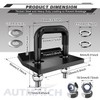 AUTMATCH Hitch Tightener Anti Rattle Stabilizer - Heavy Duty Hitch