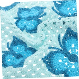 Beavorty Crochet Hair Scarf with Butterfly Pattern Lightweight Headband for Women Versatile Bandana for Spring and Summer Stylish Hair Accessory for Outdoor Activities