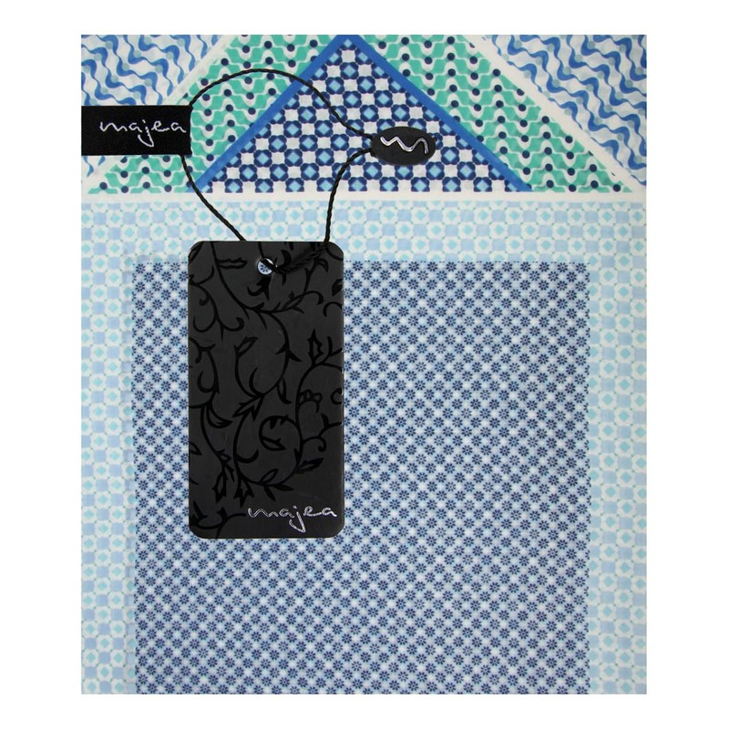 Majea Women's Loop Scarf, Various Colours, Fashionable - Blue 3,