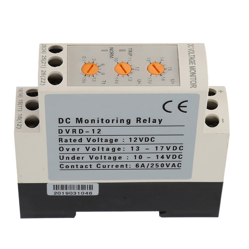 DVRD Over Voltage and Under Voltage Protection Relay(DC 12V)