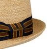 Stetson Yescott Trilby Straw Hat - Natural Colour Hat -