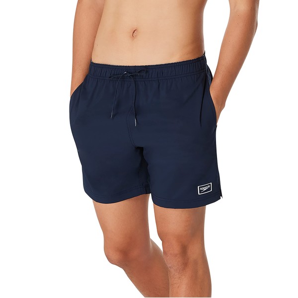 Speedo Men's Swim Trunk Mid Length Redondo Solid