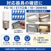 E17 Base Glow Bulb, 10-30W, Set of 10, Screw Type
