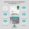 Wellthy Citrato de Magnesio y Potasio 220 Cápsulas. Tomar Sólo