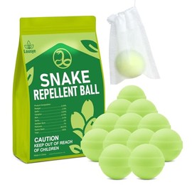 12 Pack Snake Repellent for Yard,Snake Away Repellent Outdoors,Moth Balls for Outdoor Use,Snake be Gone for Lawn Garden to Repels Snakes and Other Pests (Mint)