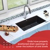 27-1/2" x 13-1/2" x 1-1/4" Sink Protectors for Kitchen Sink