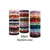 Set 20 Scrunchies Elásticos De Satín Para Cabello
