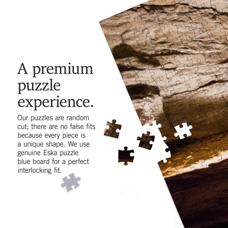 Lantern Press Mammoth Cave, Kentucky, Cave Interior 1000 Piece Jigsaw