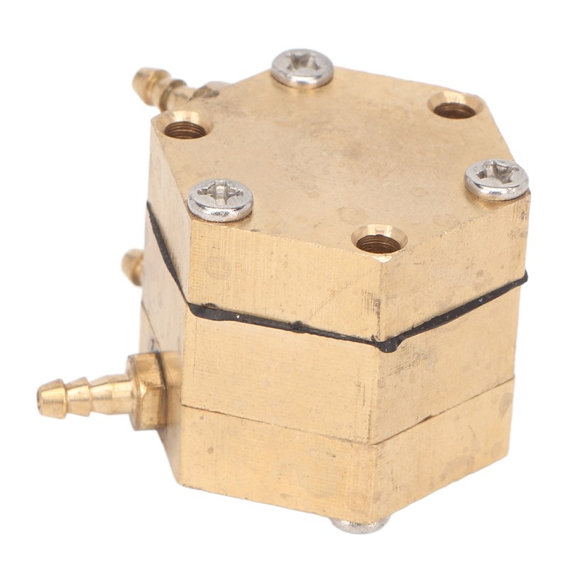 Hexagonal Dental Water Valve Good Passability Copper Water Pressure Regulator