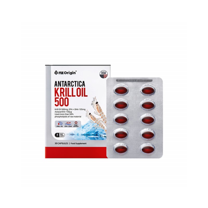 ANGET ORIGIN Krill Oil Omega 3 Antarctic Krill Oil Phospholipid