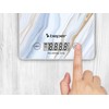 BEPER P102BIL001 Digital Kitchen Scale, Tempered Glass Top, Kitchen Scales