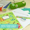 Papierdrachen 4 high-quality school notebooks for children, DIN A4, lined
