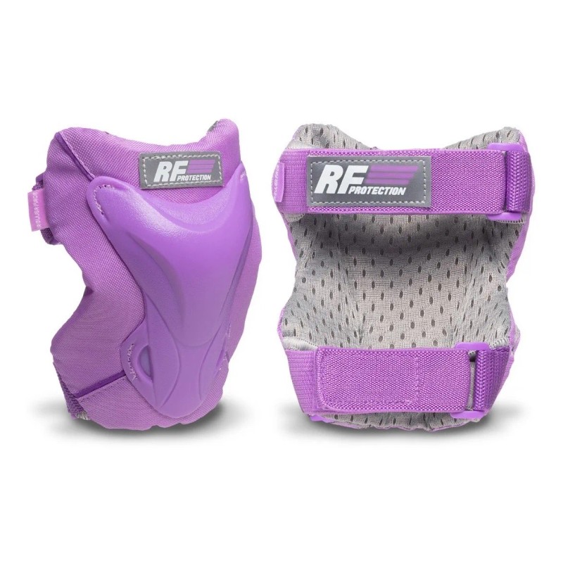 Set De Protecciones Patinaje Pro Lila, Rollerface
