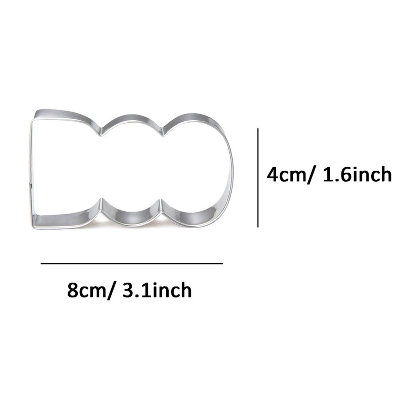 WDYJMALL Boo Shaped Cookie Cutter