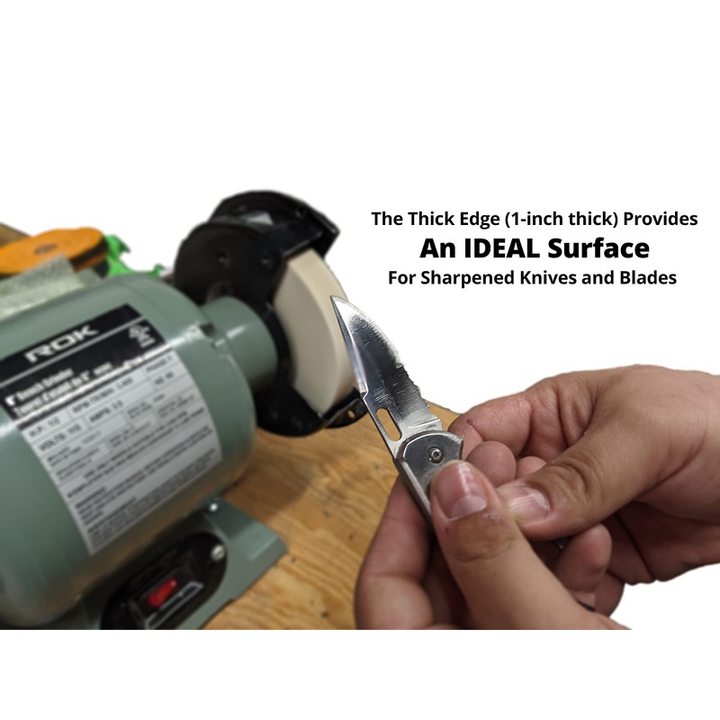 LINE10 Tools 6 Inch Felt Buffing Wheel for 1/2-inch Arbor