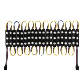 10ft RGB 5050 3 LED Module Light Injection Storefront Sign Lamp Waterproof RGB Color Changing Dimmable Flexible LED Module Light for Boat cabin & deck lighting,stair, kitchen ,courtesy,caravan,garden