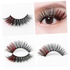 Baluue 5pairs Natural Thick Fake Eyelashes for Makeup Reusable Seamless