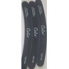 CALA Banana Black Nail File 100/180 REF:70125, 3 Count Washable