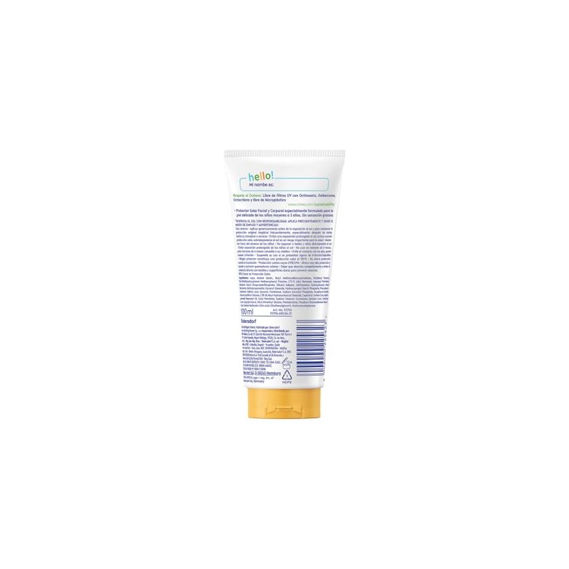 Nivea Sun Daily UV Kids FPS 50+ 100ML