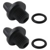 Upgraded 2 Pack R0446000 Pool Pump Drain Plug with O-Ring