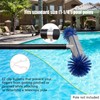 Poolvio Professional 17.5" Floor & Wall Pool Cleaning Brush with