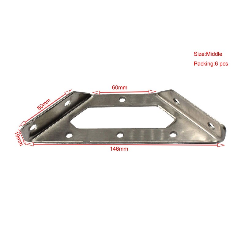 304 Stainless Steel multifuctional Corner Bracket Heavy Duty Triangle Bracket