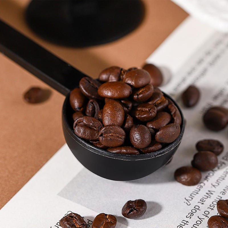 2Pcs Coffee Measuring Spoon, Coffee Mash Stick, Coffee Bean Measuring