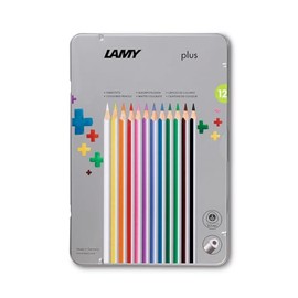 Lamy plus Model 530 FH22009 Colouring Pencils Pack of 12 in Metal Box