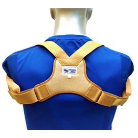 SOPORTE CLAVICULAR EN 8 AJUSTABLE ESTABILIZADOR DE CLAVICULA VARIAS MEDIDAS (MEDIANO)