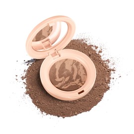 Baked Colour Correcting Powder Foundation – Lightweight Baked Foundation for Mature Skin, Neutralises Redness & Uneven Skin Tone, Natural Smooth Makeup (# 02 Tan)