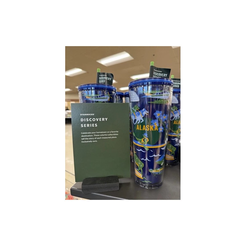 Starbucks NWT SET Starbucks 2024 ‘ALASKA’ Discovery Series Graphic Tumblers