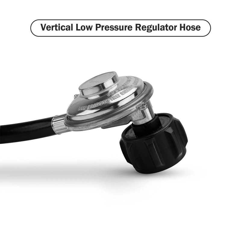 Stanbroil 4FT QCC1 Vertical Low Pressure Propane Hose and Regulator