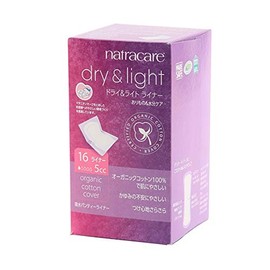 Natracare Pantyliners, Absorbent, Urine Leakage, Urine Care, Organic, Without Wings, 16 Pieces, NC3522 Absorbent Panties Liner, Length/17, Width/5.3, Thickness/0.11