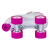 Chicago Girls Sidewalk Roller Skate - White Youth Quad Skates