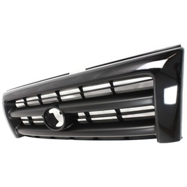 Compatible with TACOMA 98-00 GRILLE, Painted Black Shell and Insert, 2WD/4WD, w/Pre-Runner, w/Color-Keyed Pkg