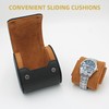 Watch Travel Case Portable Organizer - Luxury Watch Roll Travel
