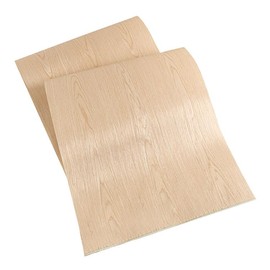 Natural White Oak Veneer Wood Sheets - Unfinished 23x98 Inch for DIY Speaker Renovation and Furniture Restoration - Handmade Style Stickers