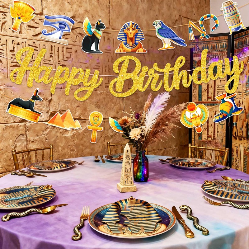 JeVenis decorazioni per feste egiziane antico egitto compleanno decorazioni