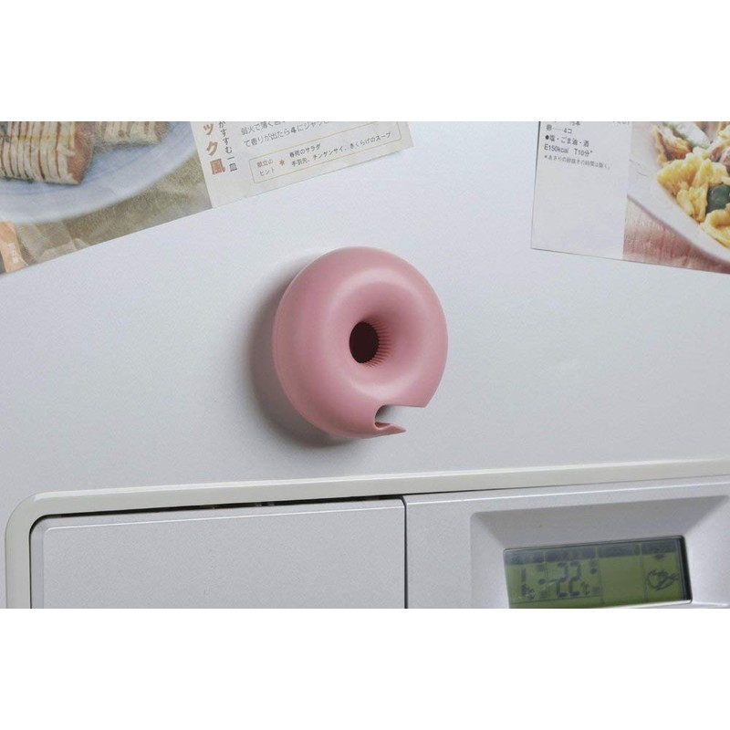 Oizumi Gosei Donut Opener U Pink Φ7cm