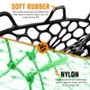 Dovesun Rubber Fishing Net Replacement Netting without Handle Clear Black