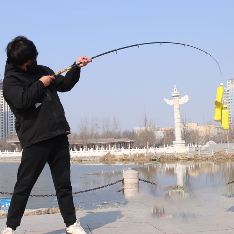 Fishing Rod Telescopic High Sensitivity Lightweight Fishing Pole With Storage