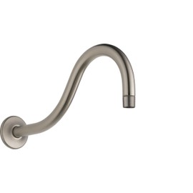 Peerless 76055BN Universal Components Shower Arm, Brushed Nickel (Shower Head not Included)