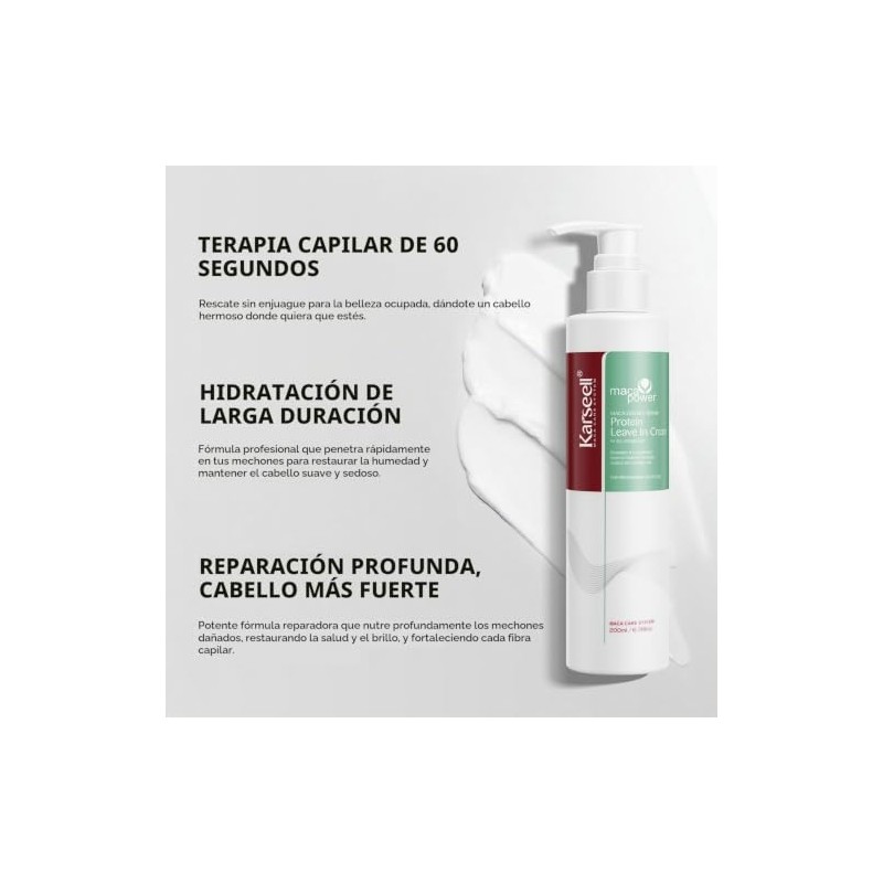 Karseell Kit Capilar con Mascarilla de Colágeno 500 ml y