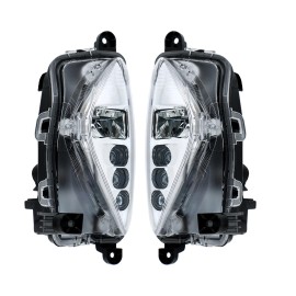 munirater Front Bumper Fog Light Lamp&Turn Signal 2016 2017 2018 For Toyota Prius Pair LED