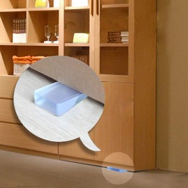 LELE LIFE 16Pcs Table Shims, 2 Heights, Flexible Stackable Furniture Leveling Shims Level Wedge, Wedge Shim Bed Shims Toilet Shims, Wedge Levelers Furniture Stabilizer, 8 Large 8 Small