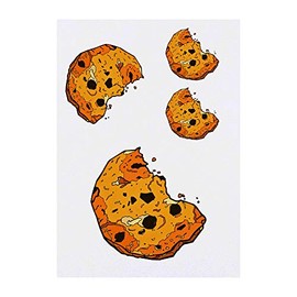 4 x 'Bitten Cookie' Temporary Tattoos (TO00015349)